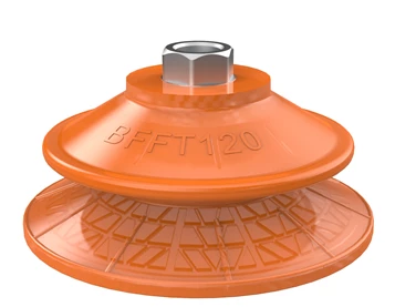 0210580派亚博吸盘Suction cup BFFT120P Polyurethane 60/60/30, G3/8寸female with mesh filter-piab吸盘派亚博真空发生器真空搬运系统真空抓取系统