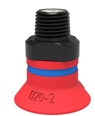 0101234ǲSuction cup D20-2 Silicone, 1/8NPT male, with dual flow control valve-ǲǲշpiab