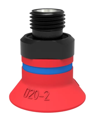 0101227ǲSuction cup D20-2 Silicone, G1/8male, with mesh filter-ǲǲշpiab