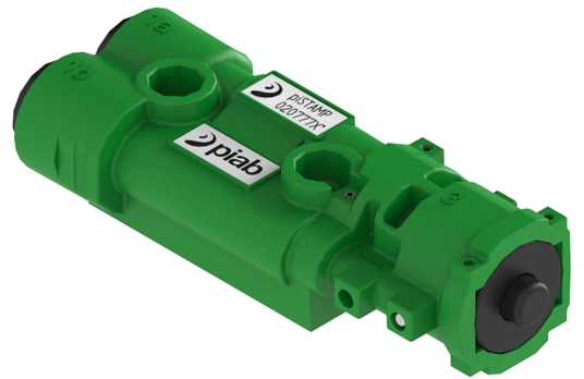 0212890派亚博分布式真空发生器piSTAMP Enhanced Blow-Off COAX® MICRO Ti05-2x2,8-8mm-派亚博吸盘piab发生器