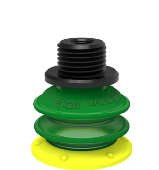 0125106ǲSuction cup BX20P Polyurethane 30/60, G1/8male / M5 female, with dual flow control valve-ǲǲ㲨