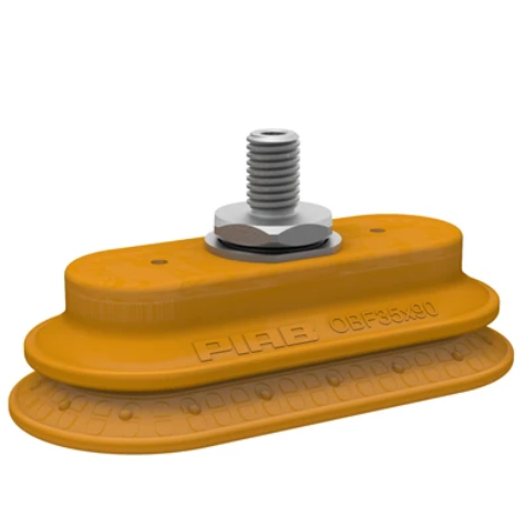 0121436派亚博吸盘Suction cup OBF35x90P Polyurethane 55/60, M10x1.5 male-派亚博吸盘派亚博多层波纹吸盘